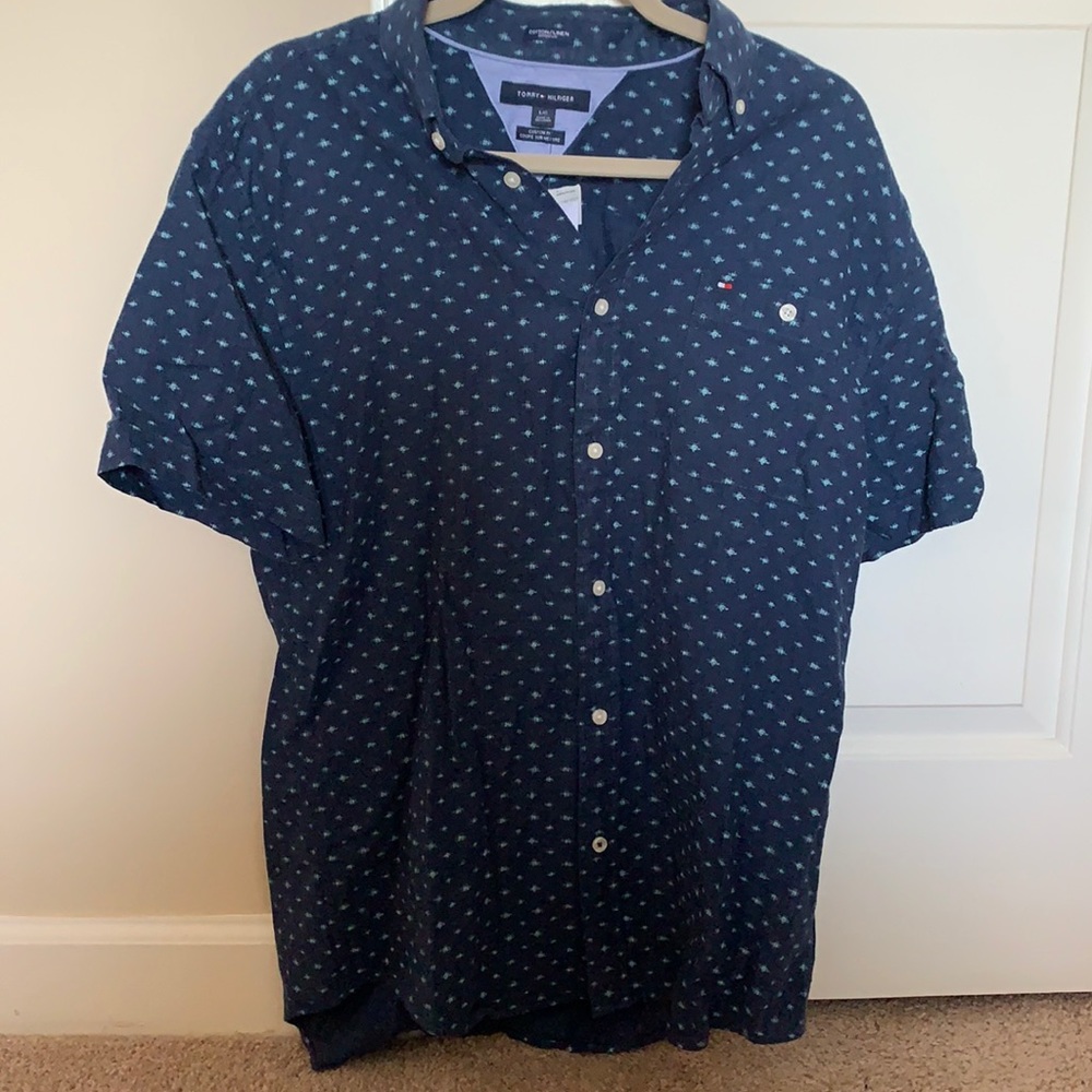 Button down T-shirt